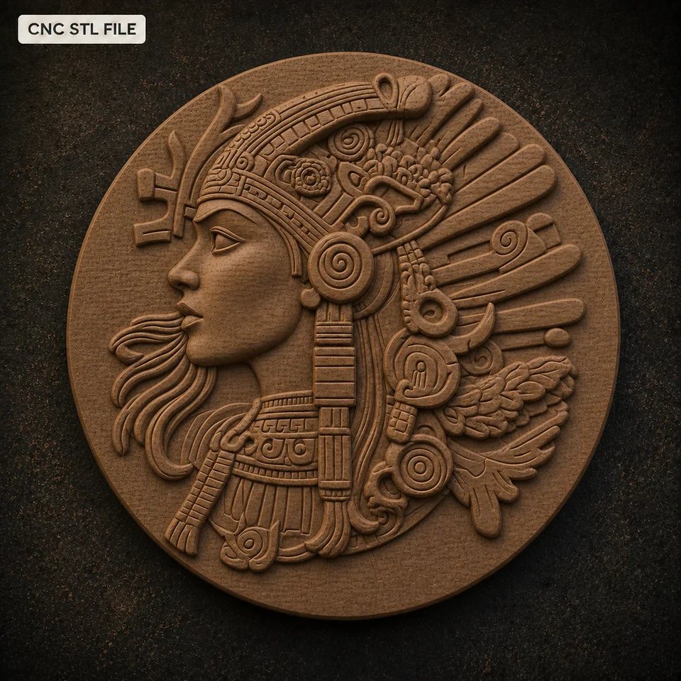 Female Mayan Warrior