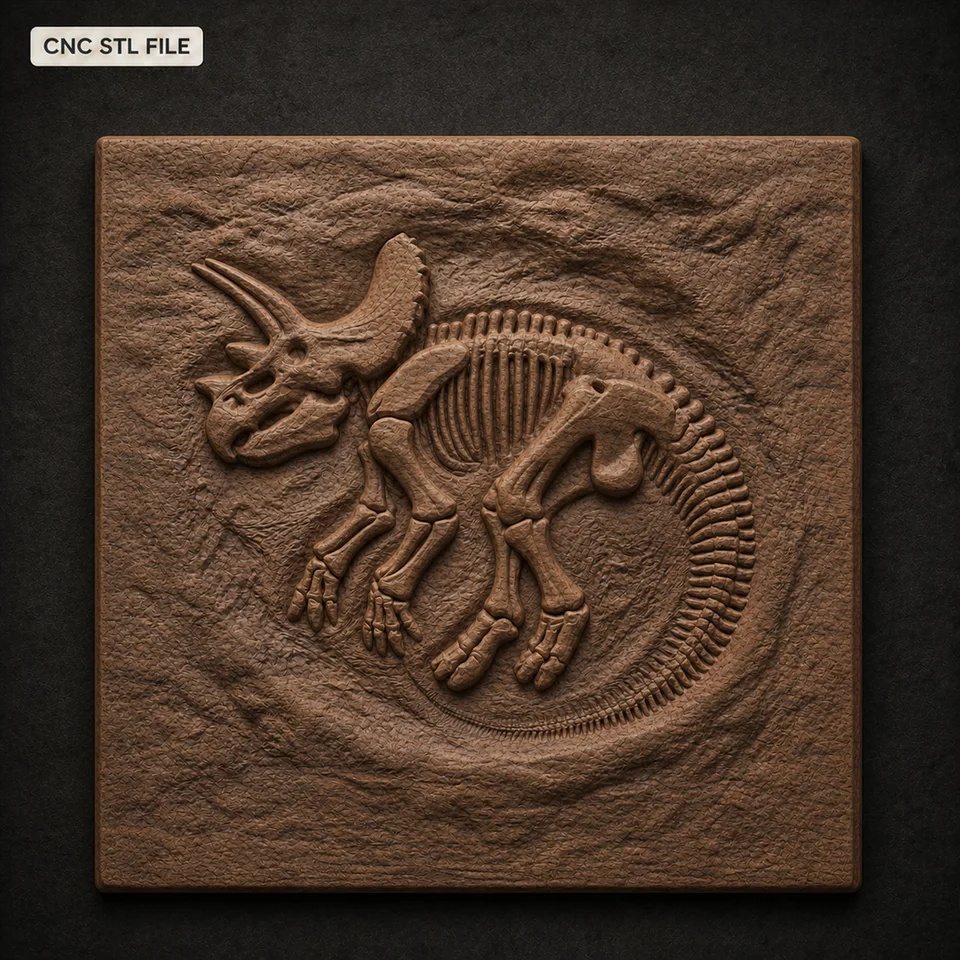 Triceratops Fossil